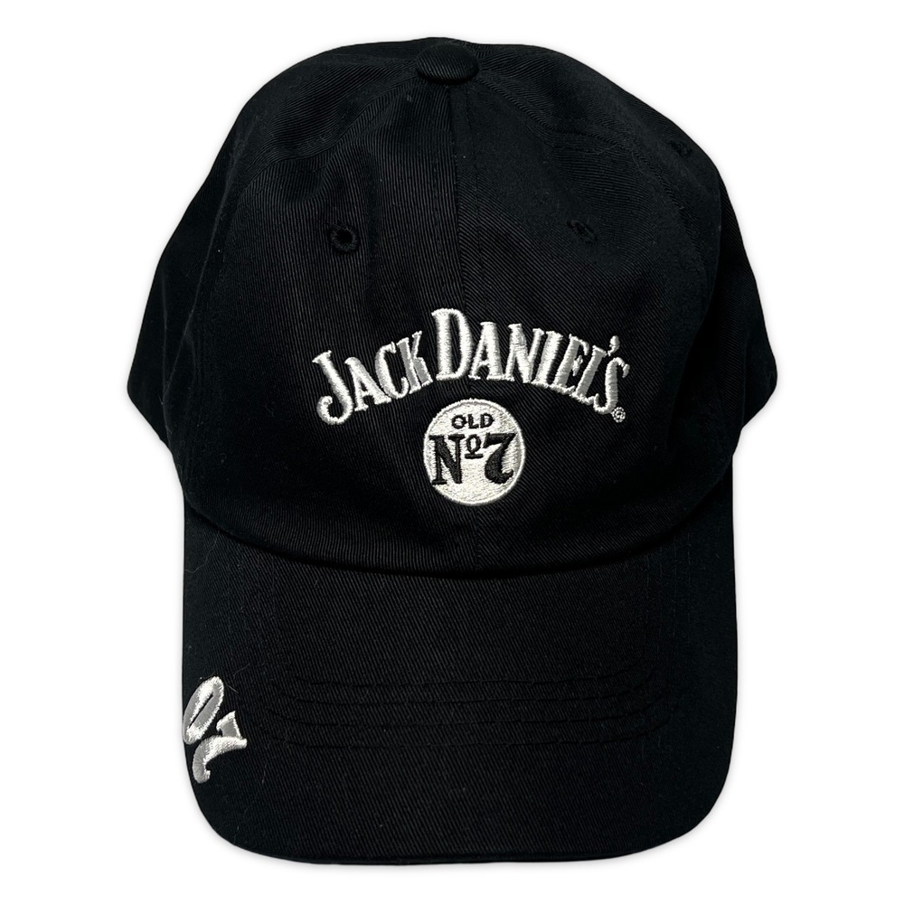 Jack Daniel's Baseball Cap Mens OSFM Black Excellent